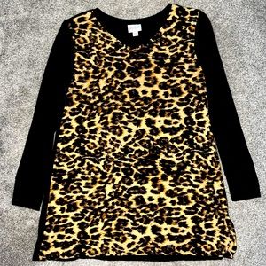 LuLaRoe - 🤎🖤 Leopard Print Long Sleeve Shirt